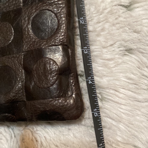 NWOT gorgeous Dark brown leather handbag - Picture 7 of 16